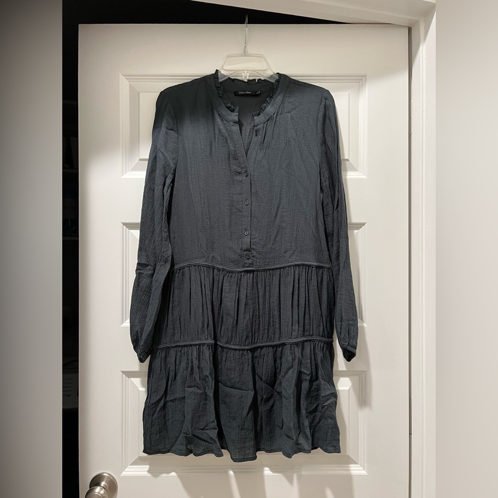 Long Sleeve Ruffle Dress
